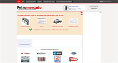 Desktop Screenshot of petromercado.com