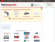 Tablet Screenshot of petromercado.com